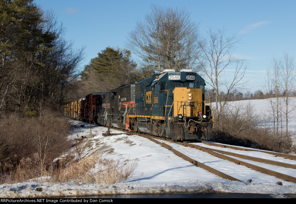 RUPO CSXT 2548 at North Leeds